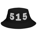 515 Area Code Bucket Hat