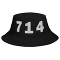 714 Area Code Bucket Hat