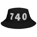 740 Area Code Bucket Hat