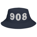 908 Area Code Bucket Hat