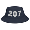 207 Area Code Bucket Hat