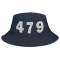 479 Area Code Bucket Hat