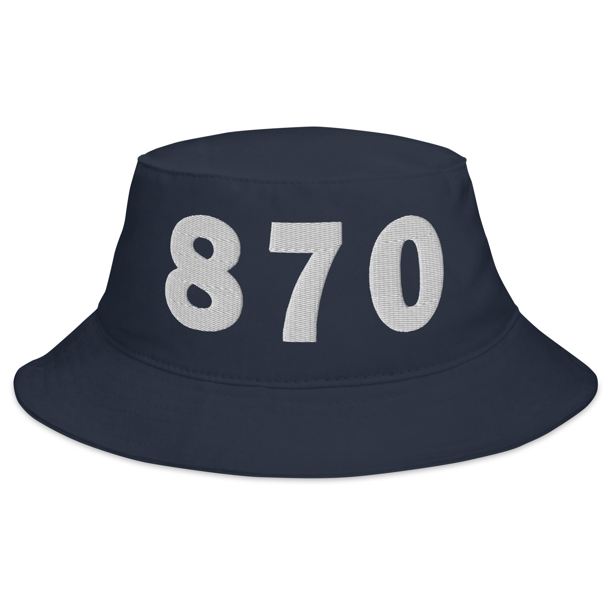 870 Area Code Bucket Hat