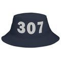 307 Area Code Bucket Hat