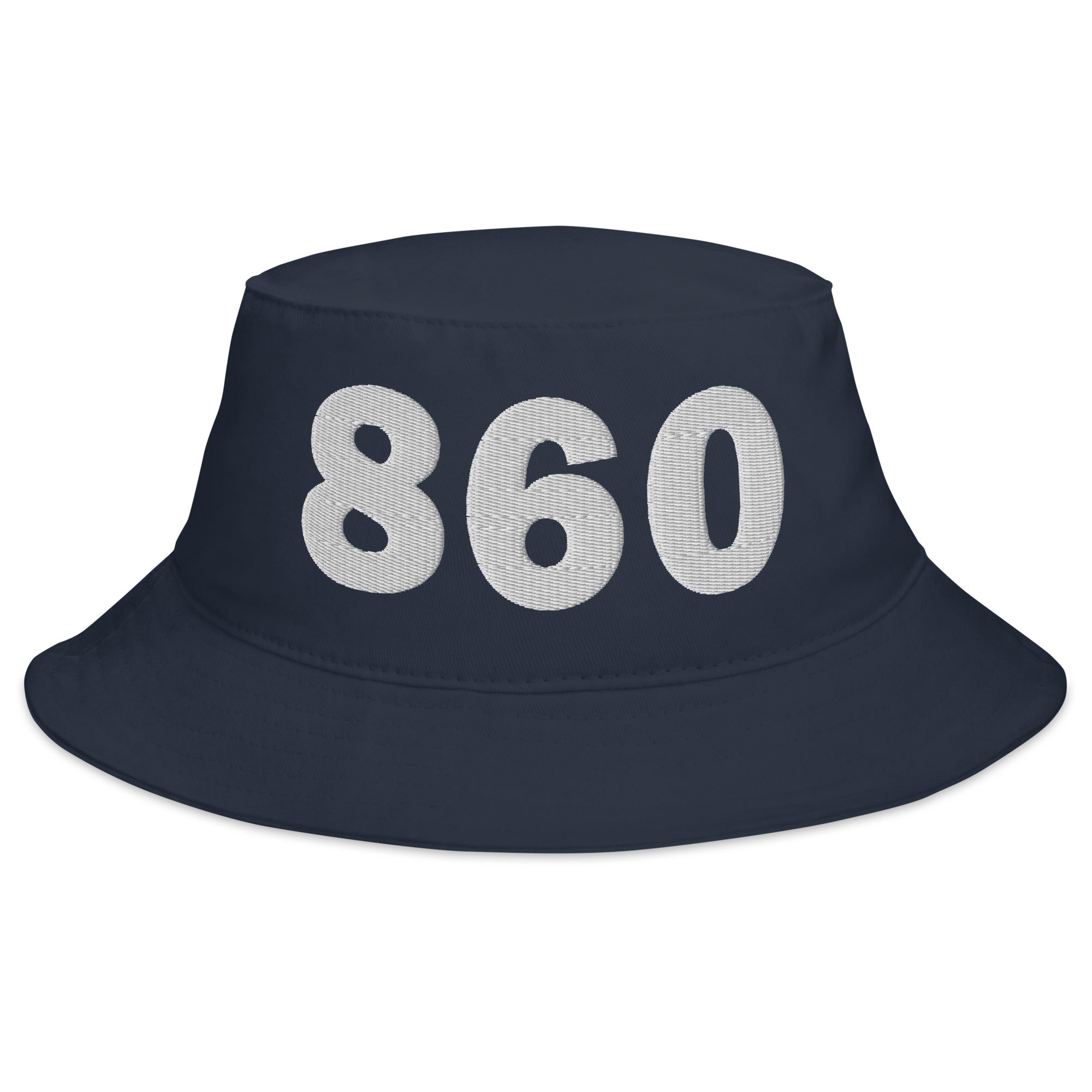 860 Area Code Bucket Hat