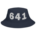 641 Area Code Bucket Hat