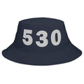 530 Area Code Bucket Hat