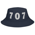 707 Area Code Bucket Hat