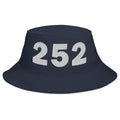252 Area Code Bucket Hat