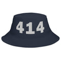 414 Area Code Bucket Hat