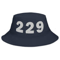 229 Area Code Bucket Hat