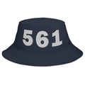 561 Area Code Bucket Hat