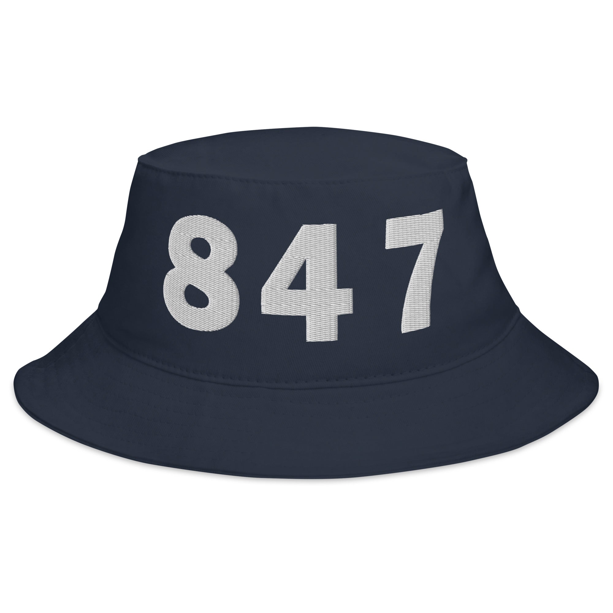 847 Area Code Bucket Hat