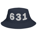 631 Area Code Bucket Hat