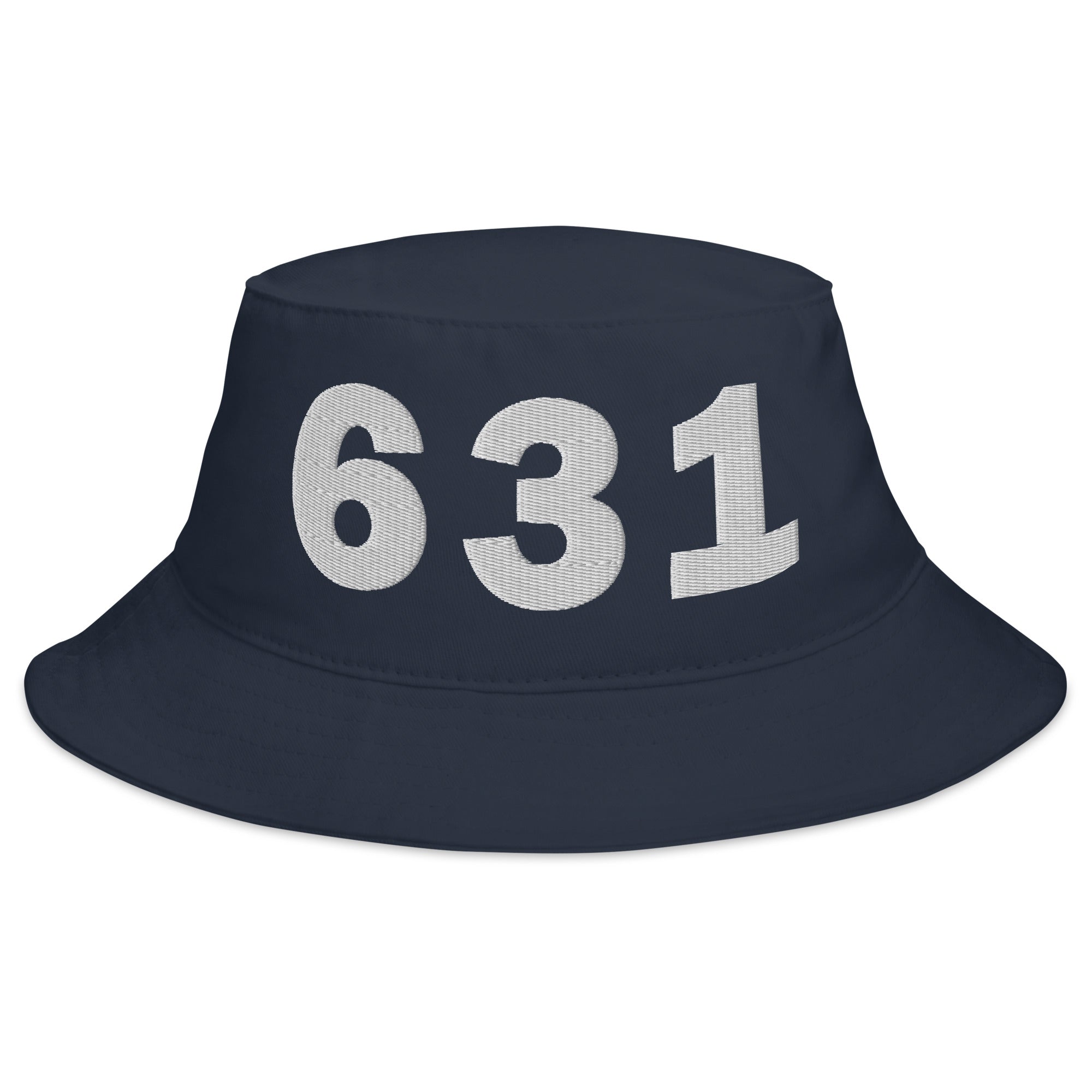 631 Area Code Bucket Hat