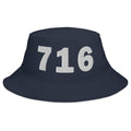 716 Area Code Bucket Hat
