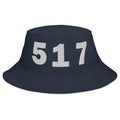 517 Area Code Bucket Hat