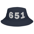 651 Area Code Bucket Hat