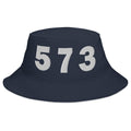 573 Area Code Bucket Hat