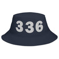 336 Area Code Bucket Hat