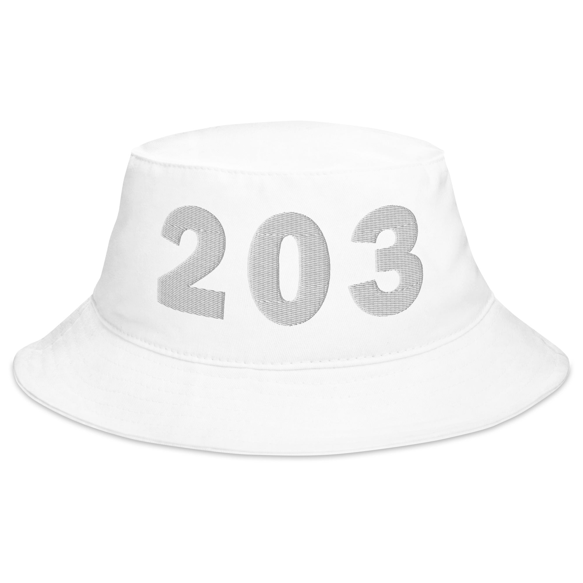 203 Area Code Bucket Hat