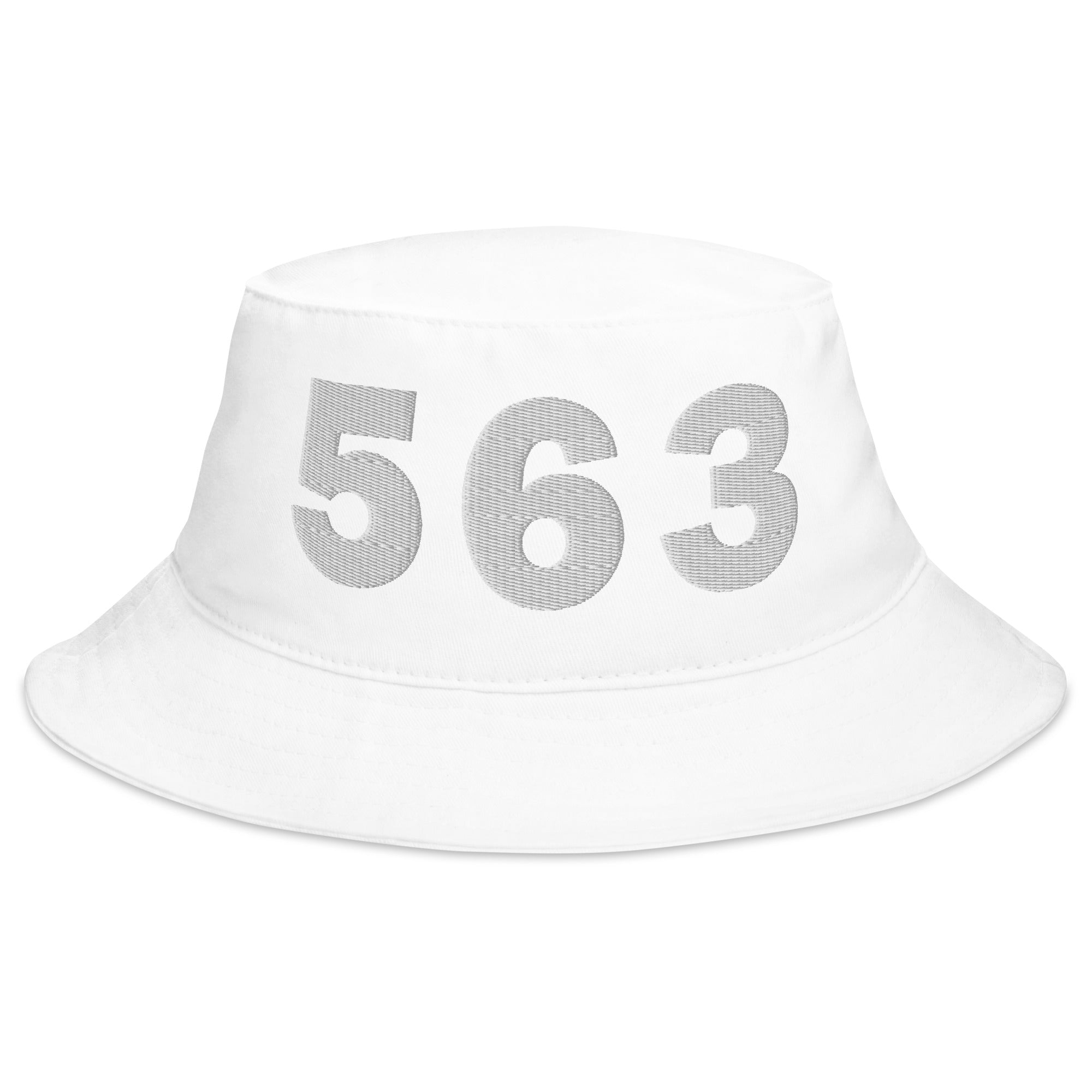 563 Area Code Bucket Hat