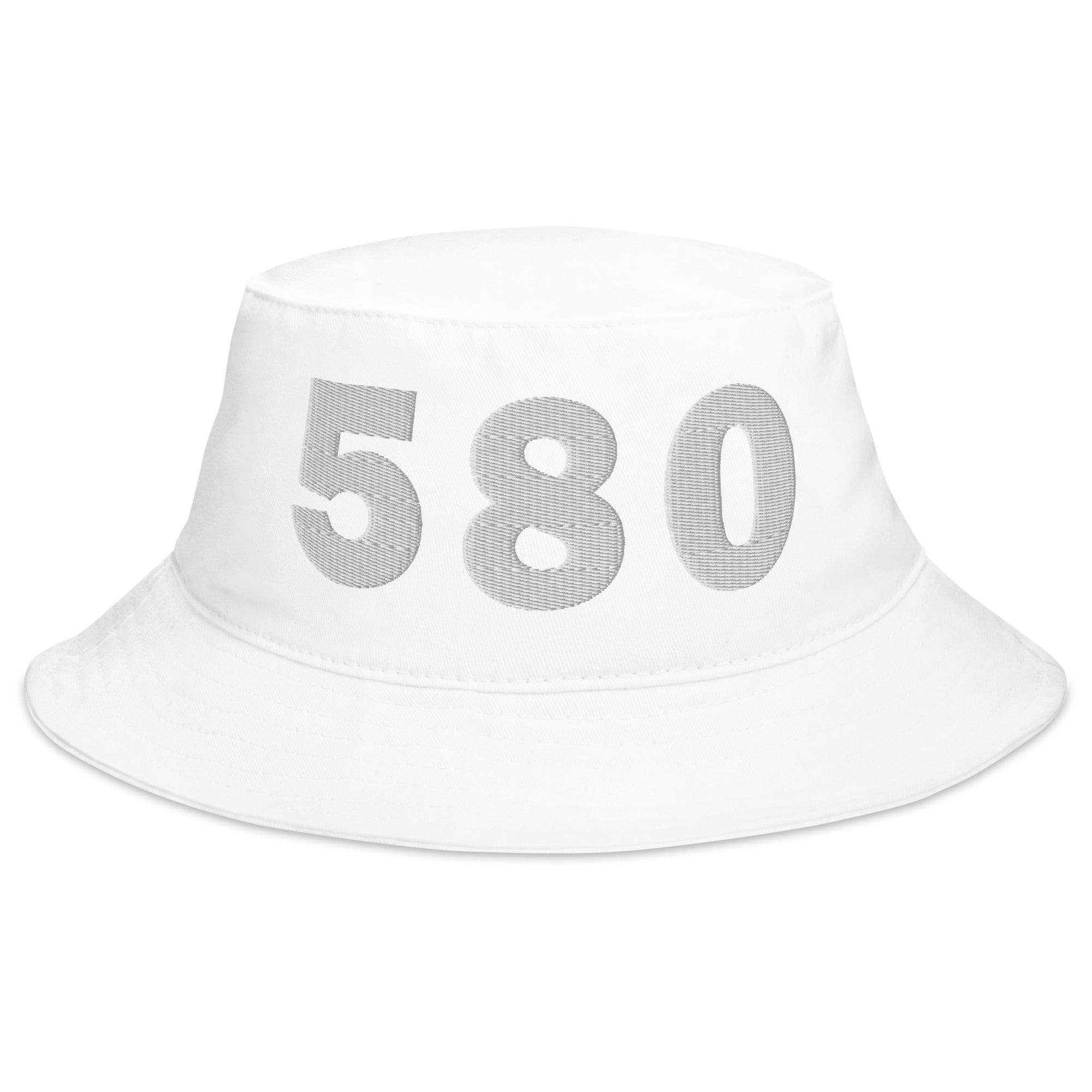 580 Area Code Bucket Hat