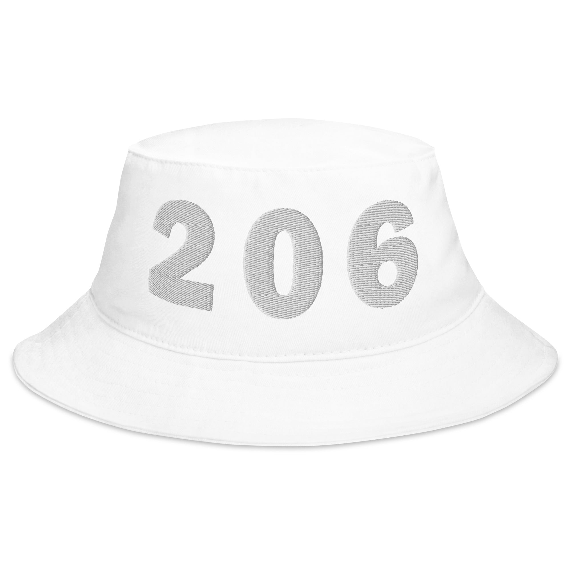 206 Area Code Bucket Hat