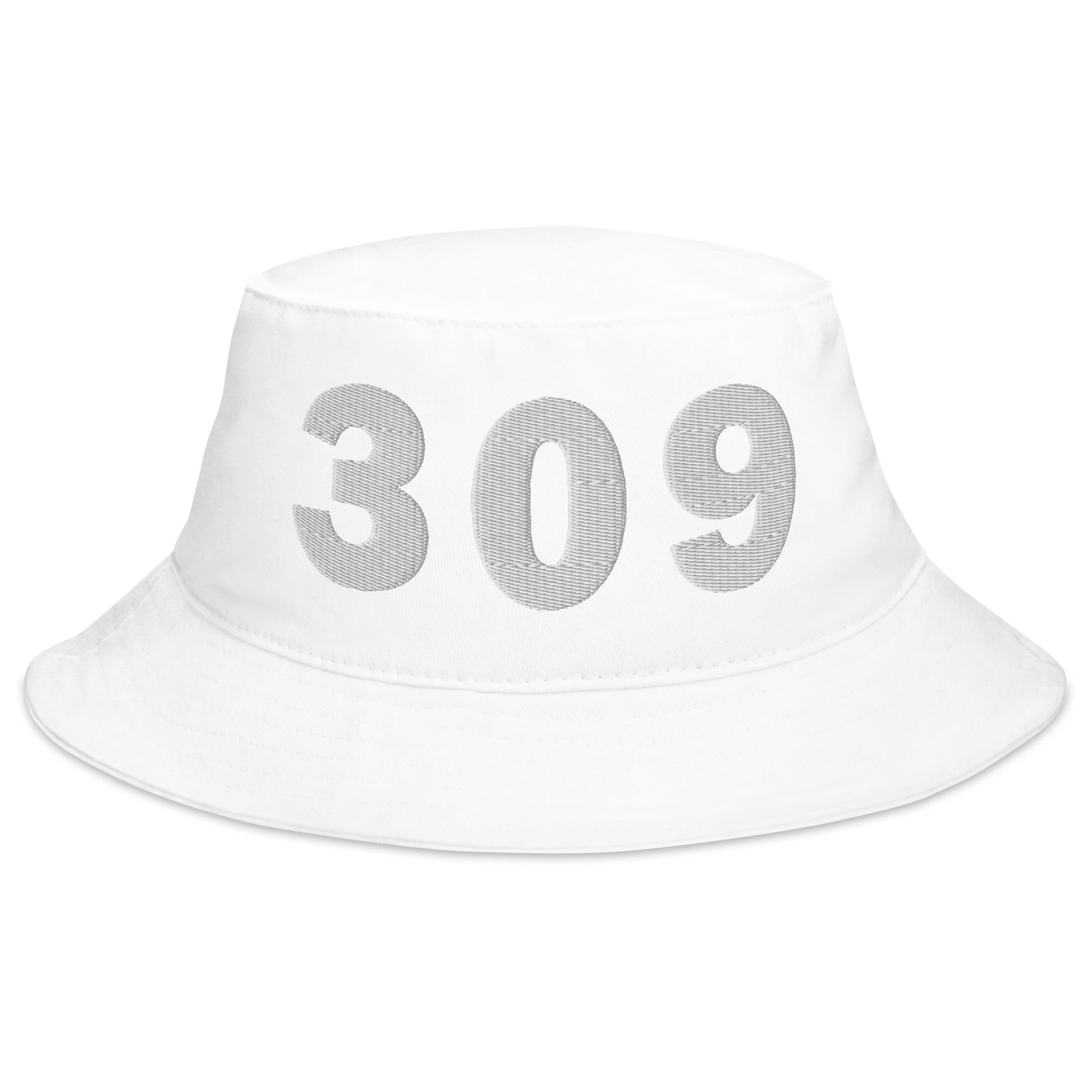 309 Area Code Bucket Hat