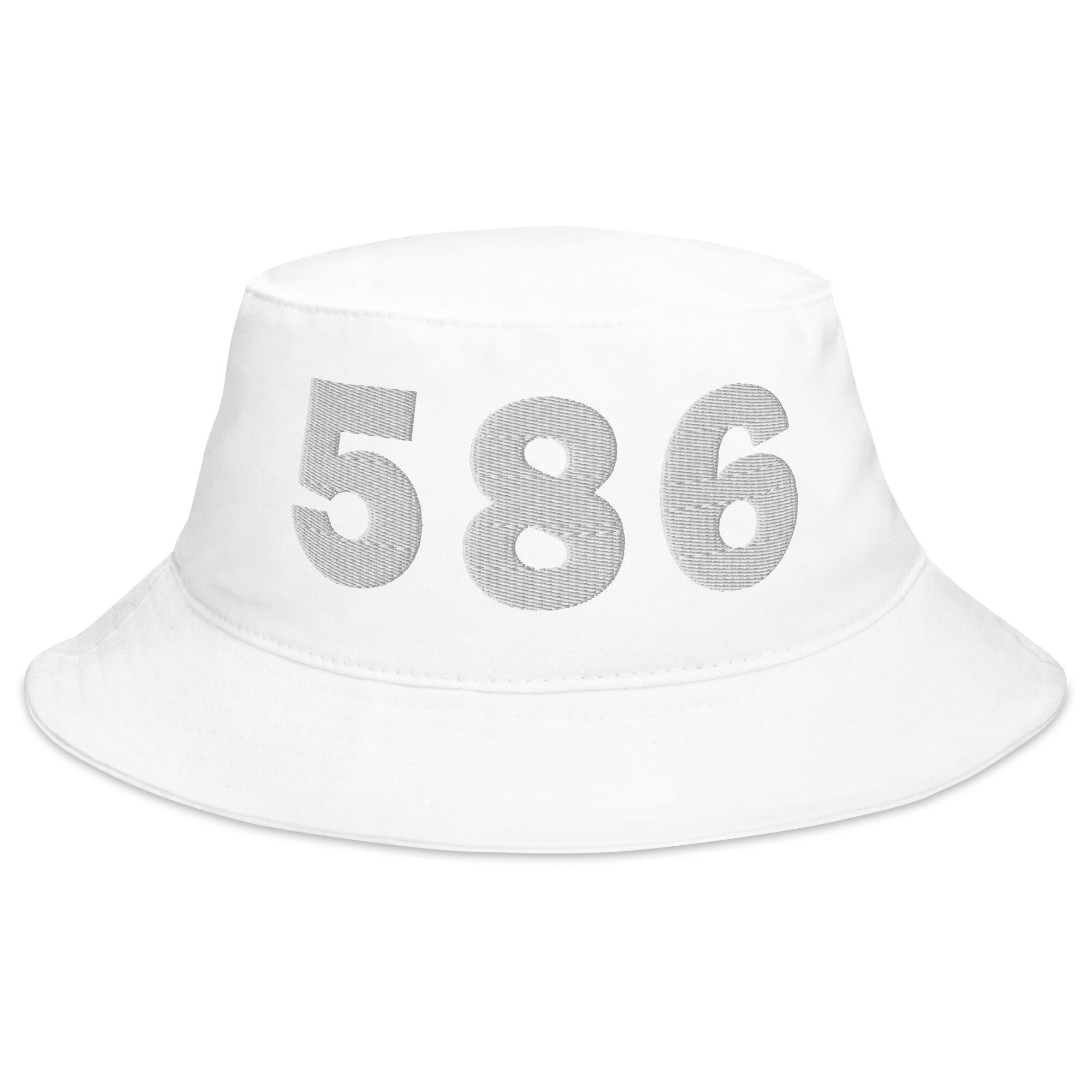 586 Area Code Bucket Hat