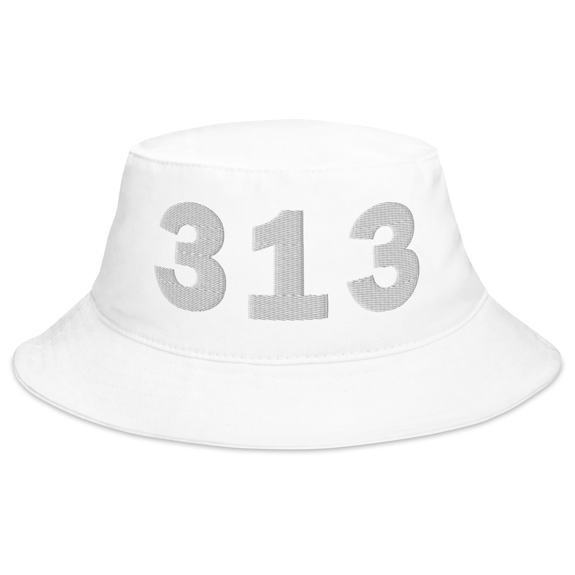 313 Area Code Bucket Hat