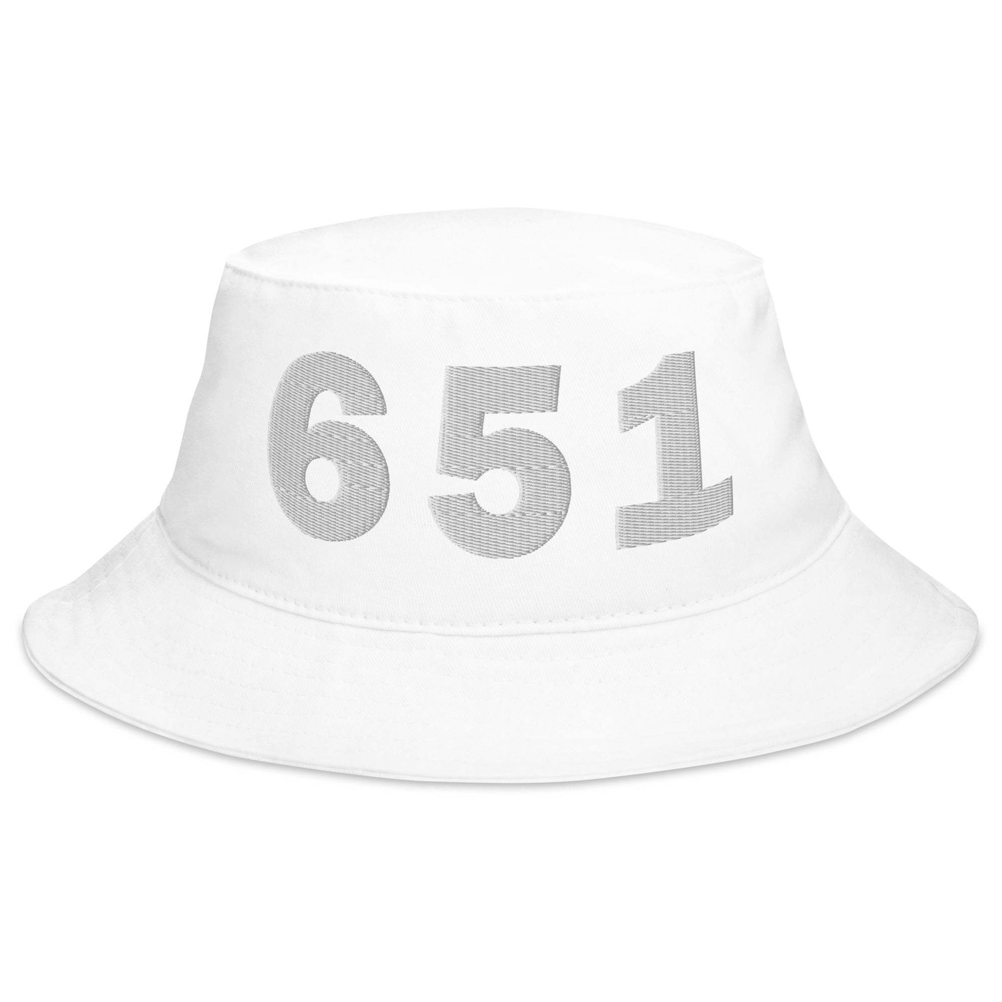 651 Area Code Bucket Hat