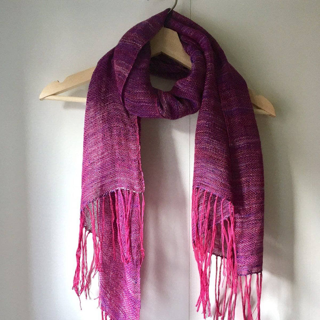 Celestial Silk Beaded Shawl Weaving Kit