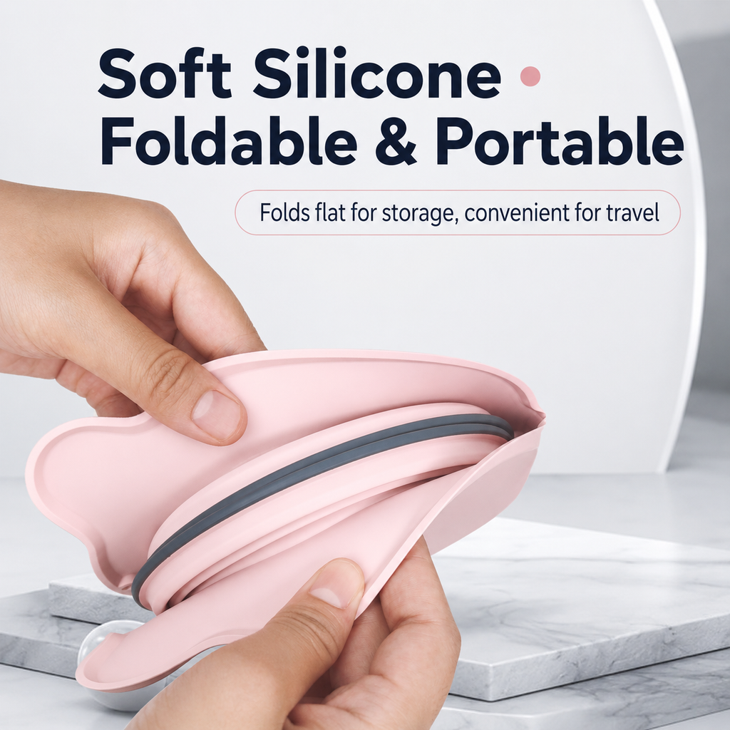 Collapsible Travel Double Pet Bowl