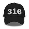 316 Area Code Dad Hat