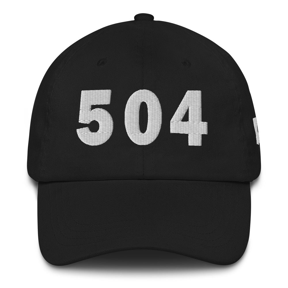 504 Area Code Dad Hat