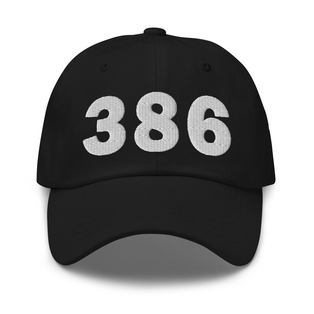 386 Area Code Dad Hat