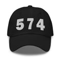 574 Area Code Dad Hat