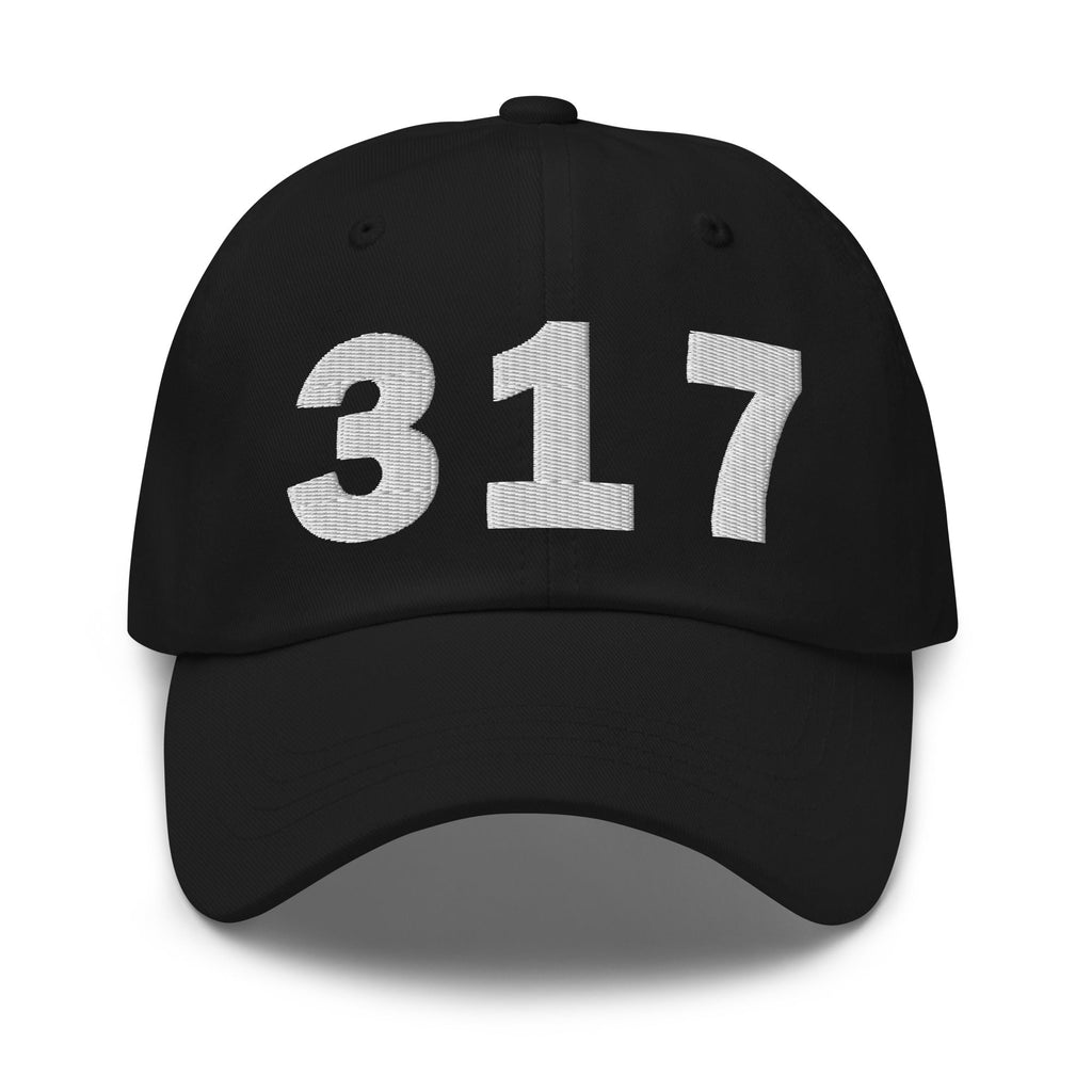 317 Area Code Dad Hat