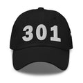 301 Area Code Dad Hat