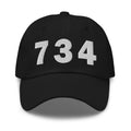 734 Area Code Dad Hat