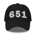 651 Area Code Dad Hat