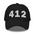 412 Area Code Dad Hat