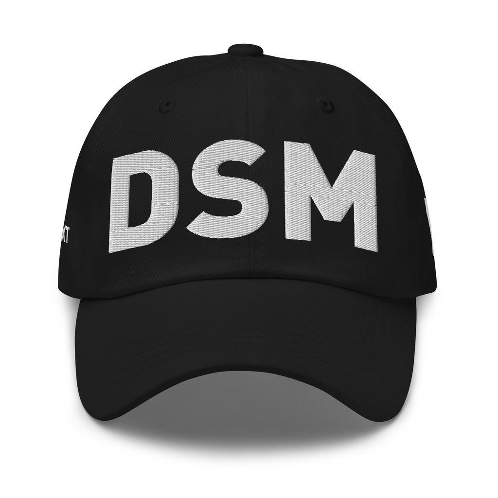 DSM- Des Moises Airport Code Hat