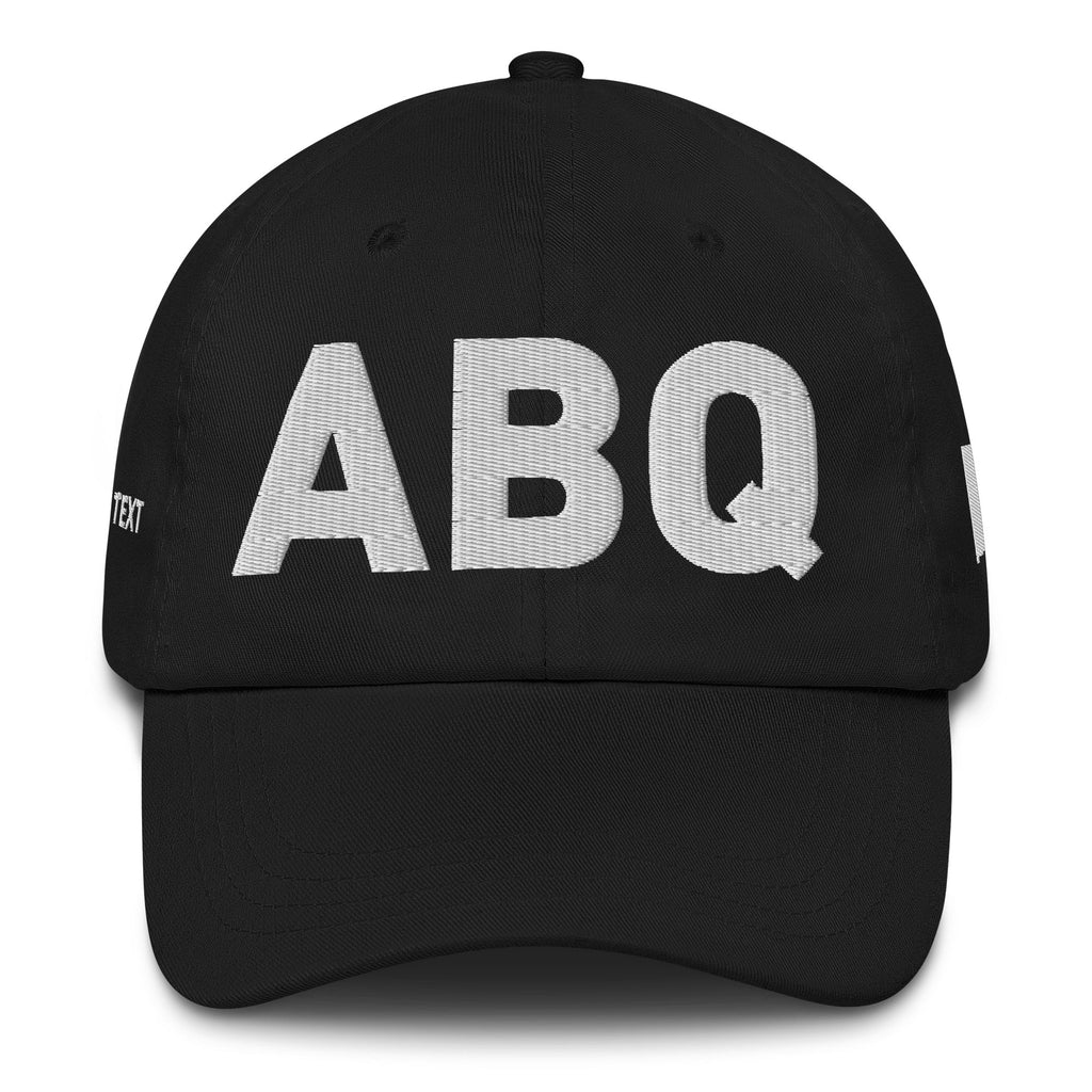 ABQ Albuquerque Airport Code Dad Hat