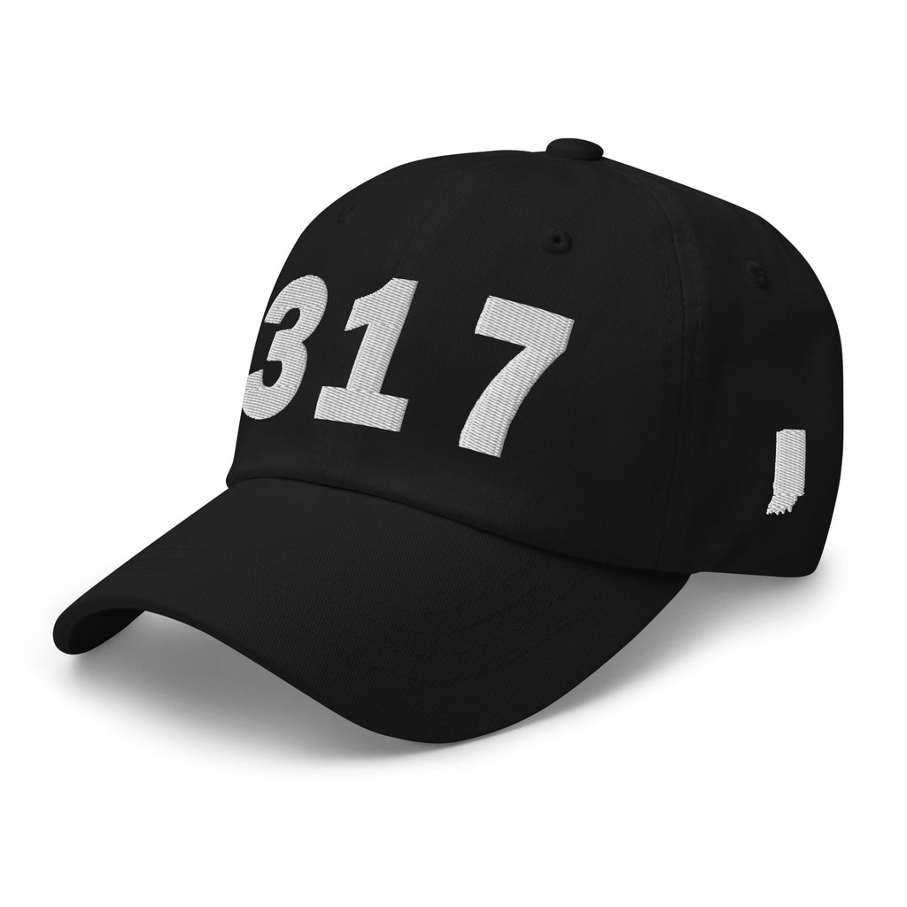 317 Area Code Dad Hat