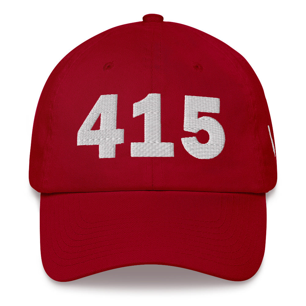 415 Area Code Dad Hat