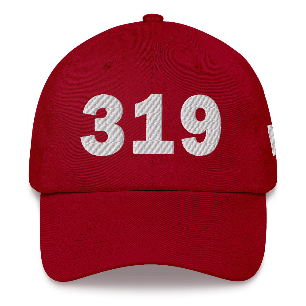 319 Area Code Dad Hat