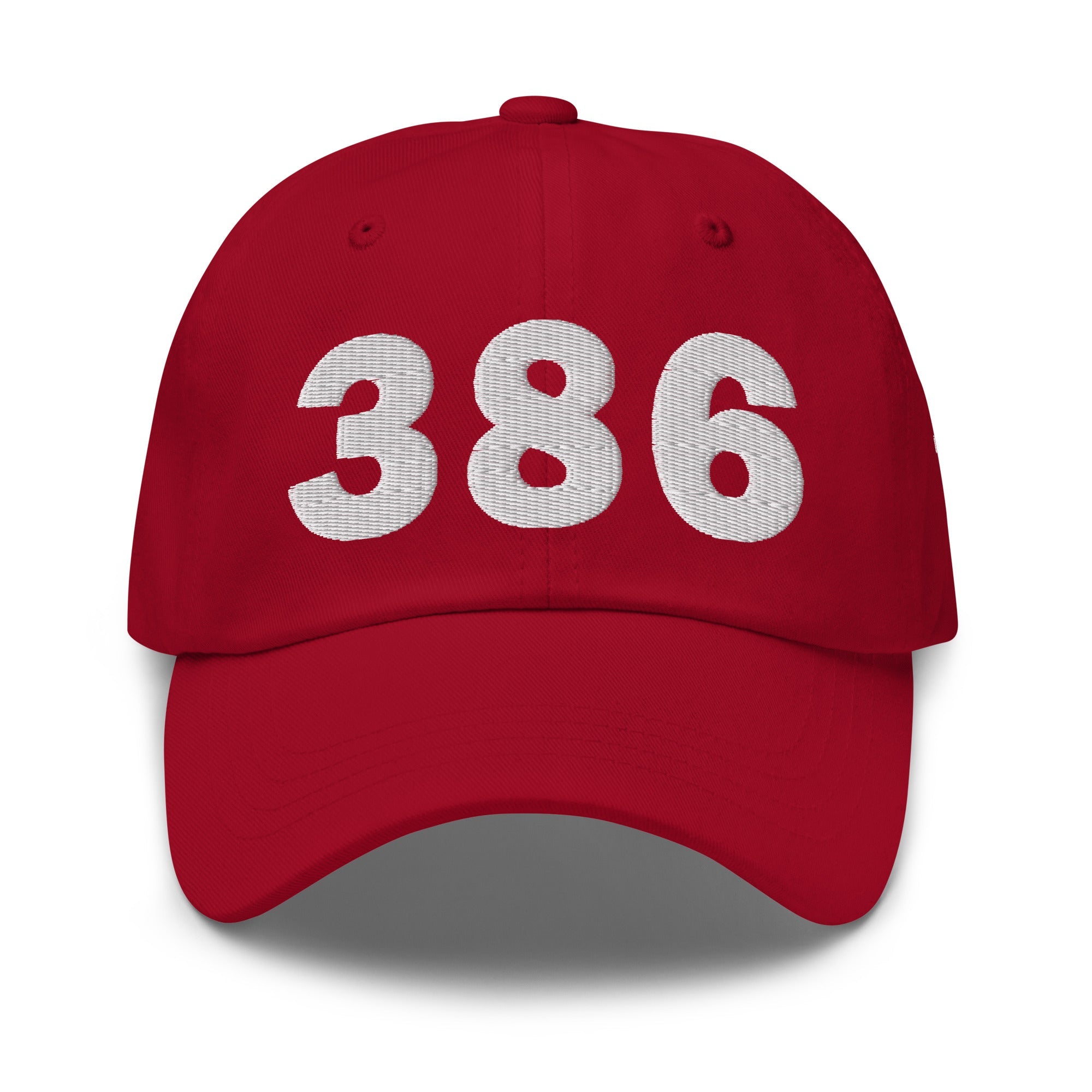 386 Area Code Dad Hat