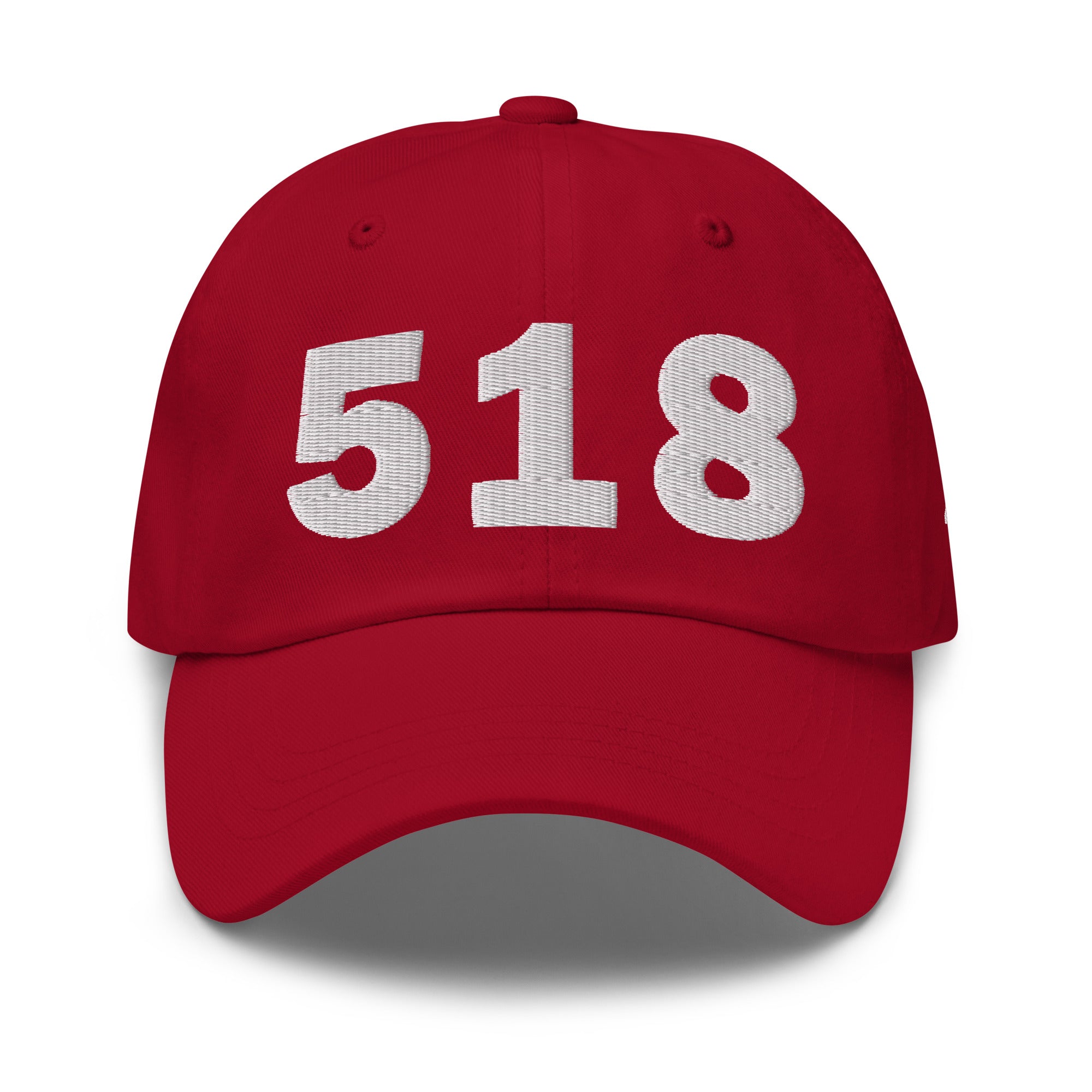 518 Area Code Dad Hat